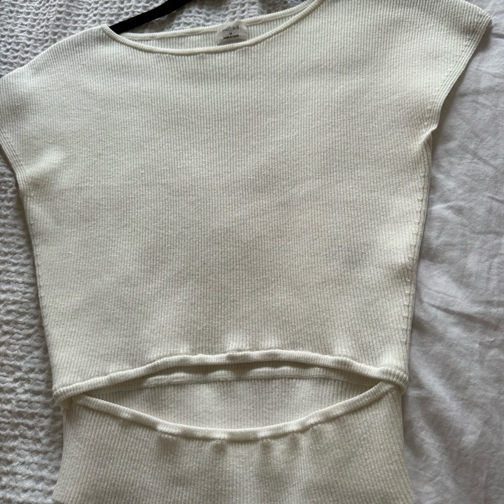 Wilfred free ribbed tank
